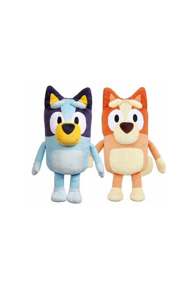 bedee Set de 2 jucării de pluș, Bedee, din desenele animate cu Bluey și Bingo