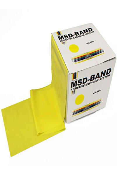 Moves MSD Band Pilates Band 45.5mt / شريط تمرين / أصفر / خفيف الوزن