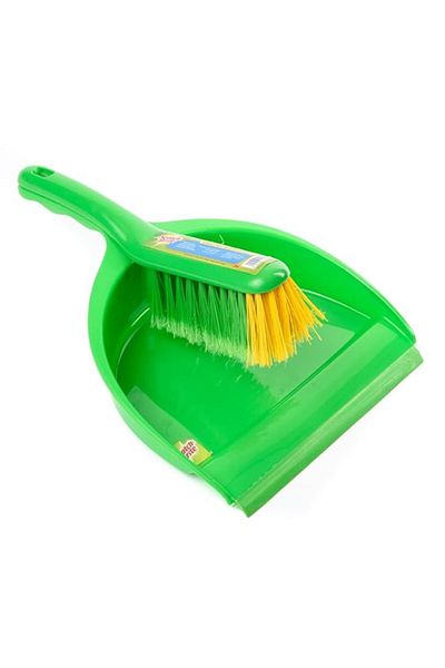 Generic Scotch-Brite Dustpan & Brushet, 1 set/pack | Sweeping Floor| Brush| Clean| Multiporpose | use insid