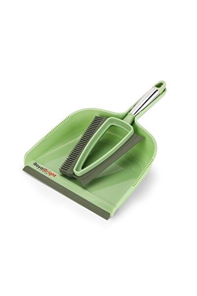 Generic Royalford 2-in-1 Brush with Dustpan RF12138 TPR Brush and Squeegee, C...