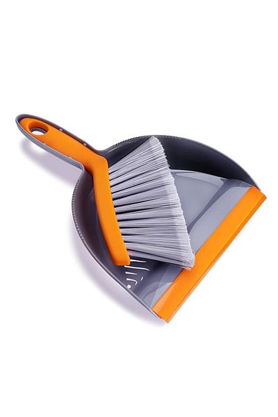 Generic KASTWAVE Dustpan and Brush Set, Portable Cleaning Brush and Dustpan Combo with Handle, 1 Set