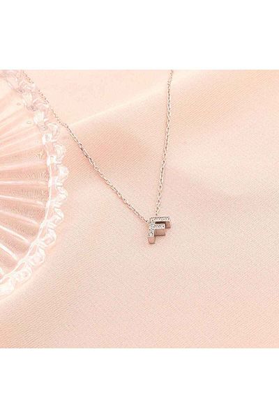 Bijuteria SORELLY Silver Chain Initial F