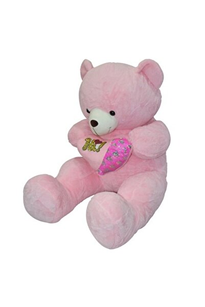 KotaBaby Urs de Plus Gigant 160 Cm, Roz Perlat, Kota Baby