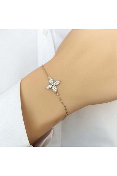 Bijuteria SORELLY Silver Flower Bracelet