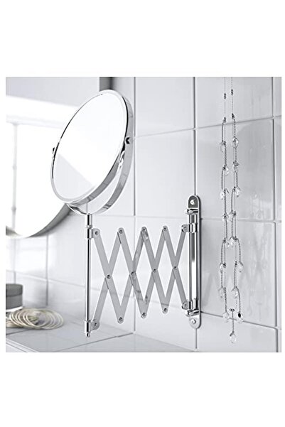 IKEA QUİCK Akordiyon Banyo Makyaj Tıraş Bir Taraf Büyüteçli Çıft Taraflı Pasl...