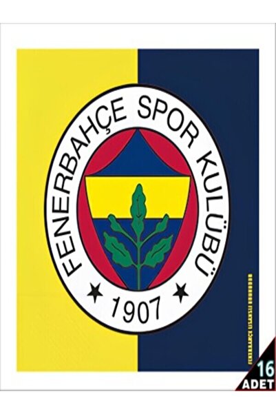 mutluanılarpartievi Fenerbahçe temalı 16'lı peçete, mutlu anılar için ideal d...