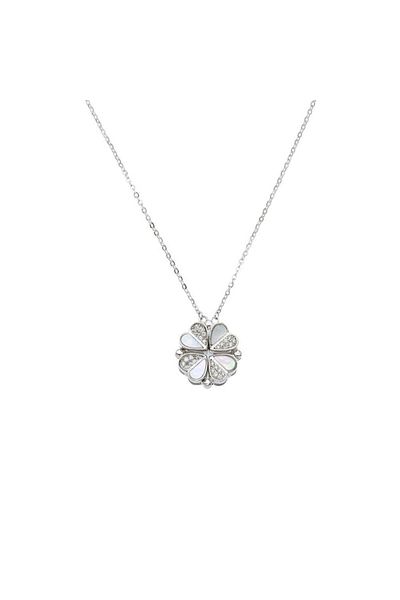 Bijuteria SORELLY Magnetic Silver Chain Hearts 2 in 1