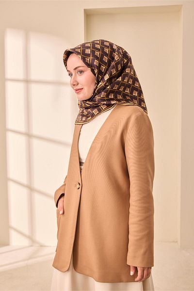 Silk Home Twill Silk Scarf 11474 27