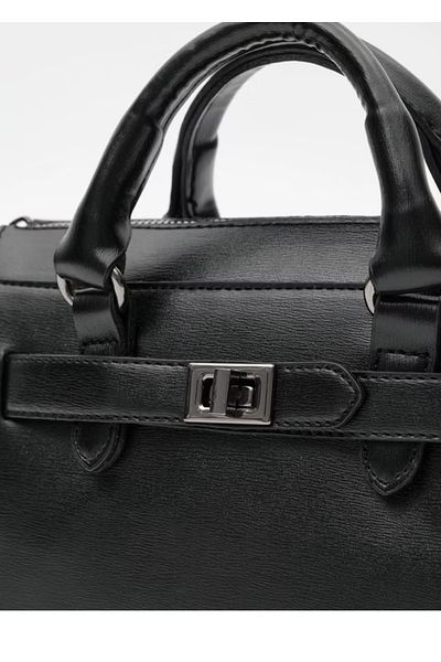 RANESA Women's Hand and Shoulder Bag with Zipper Lock Accessories
