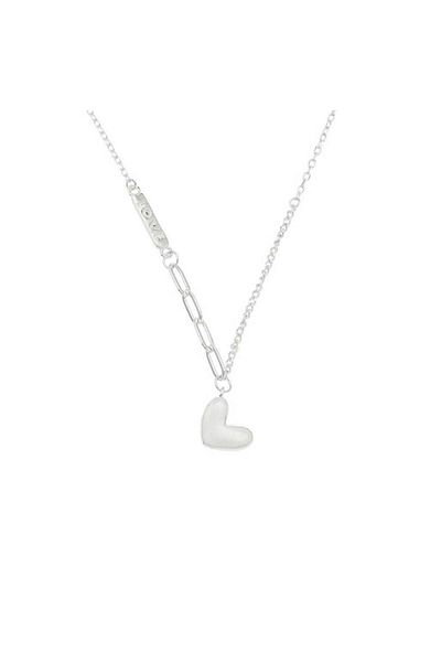Bijuteria SORELLY Silver Heart Chain