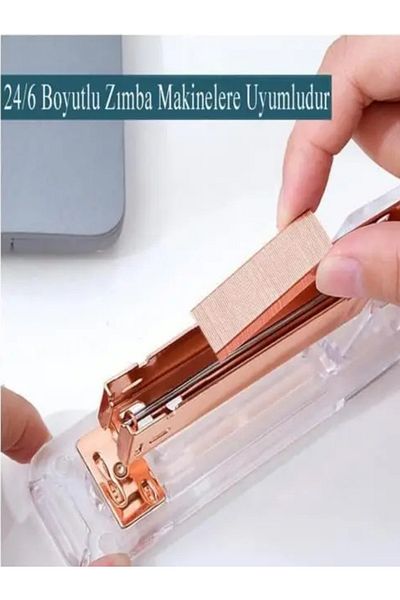 Delta Staple Wire 24/6 Copper 1000 Pcs 10 Pack Large Staple Wire Yellow 30 Sheets Stapling Capacity
