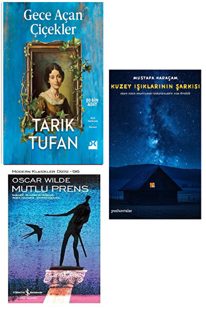 TÜRKİYE İŞ BANKASI KÜLTÜR YAYINLARI Gece Açan Çiçekler Tarık Tufan + Mutlu Pr...