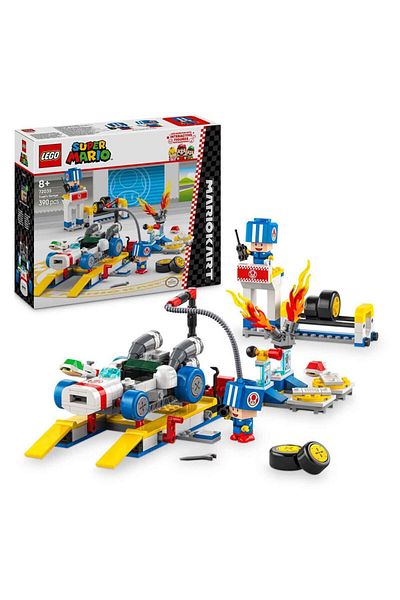 LEGO ®   Super Mario ™   Mario Kart ™   – Toad's Garage 72035 – 8+ sada na stavbu dekorativní hračky (390 Pr)