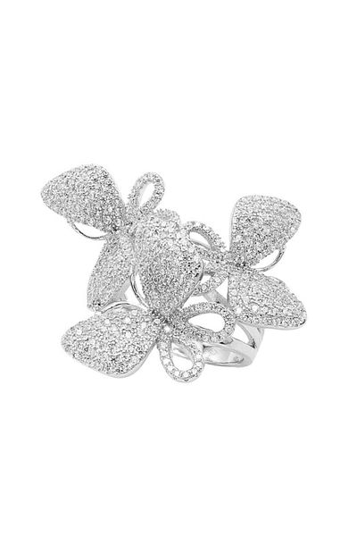Bijuteria SORELLY Inel Argint Fluturi cu Pietre Zirconia 22