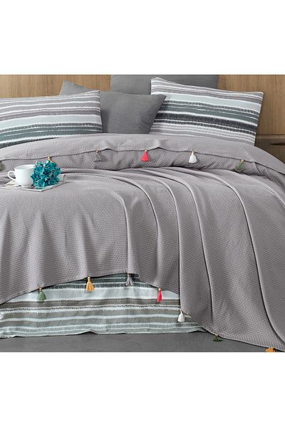 PAMUK DÜNYAM HOME Pike Suit / Valeria Tassel Pi̇ke Suit / Double Personality