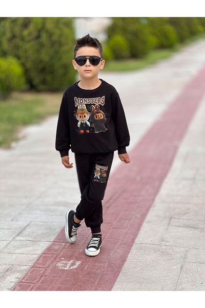 MİLANO KİDS Boys' Clothing Bottom Top Winter Set