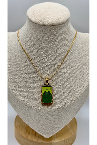 SK aksesuar قلادة من الفولاذ مع شكل الأسد