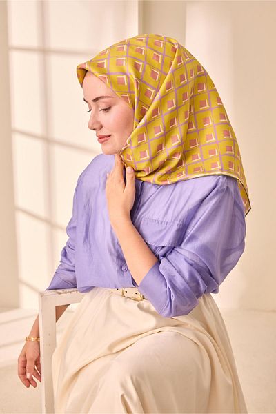 Silk Home Twill Silk Scarf 11474 58