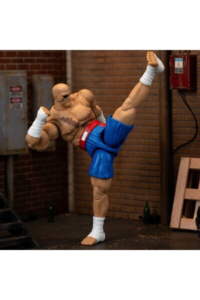 Simba 9335171314R00 Street Fighter Ii Sagat 7 5 Figure