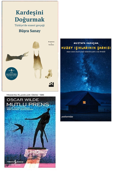 TÜRKİYE İŞ BANKASI KÜLTÜR YAYINLARI Kardeşini Doğurmak-Türkiye'de Enses Büşra Sanay + Mutlu Prens + Kuzey Işıklarının Şarkısı