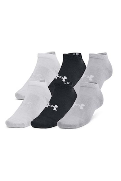 Under Armour , Set of ankle socks with logo detail Essential - 6 pairs, Black, Gray, L
