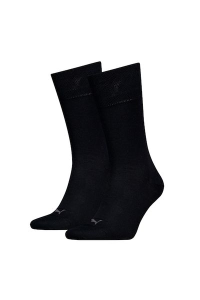 Puma , Set of Long Socks with Logo - 2 Pairs, Black, Gray, 39-42