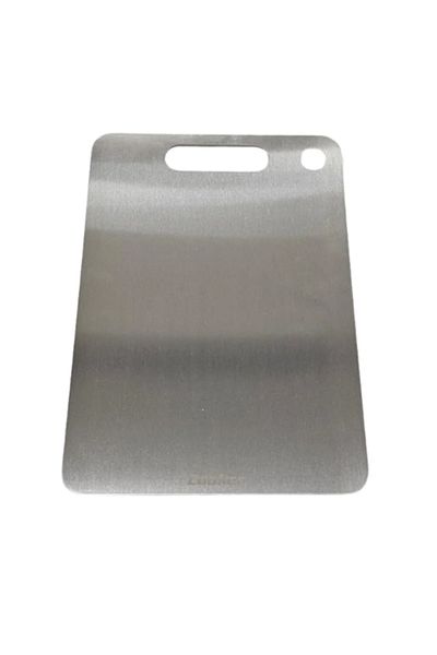 Burak Stainless Steel Cutting Board Large Size 24X34 cm