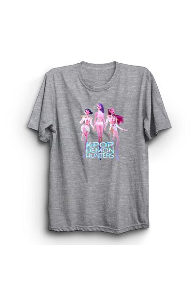 The Fame K-Pop Demon Hunters, Huntrix, Manga Anime Printed 100% Cotton Unisex T-Shirt