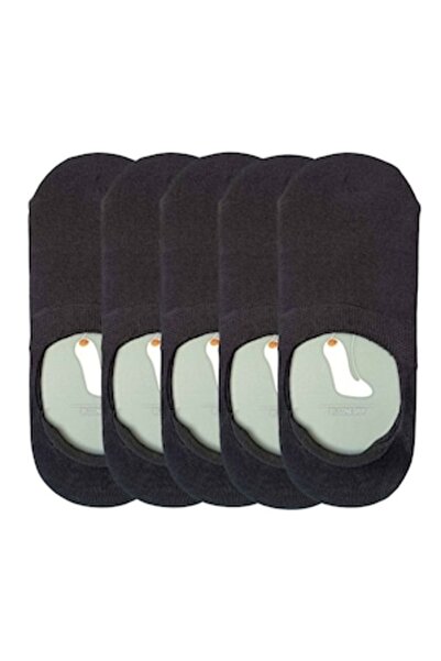 Centini - Set of 5 Men's Low-Cut Liners Basic Black, 39-42