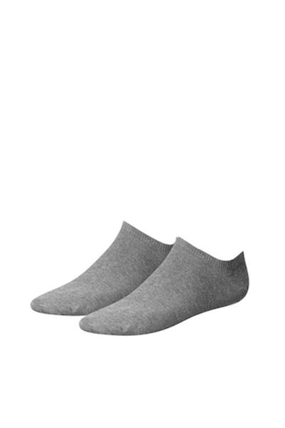 Tommy Hilfiger , Set of Short Gray Melange Socks - 2 Pairs