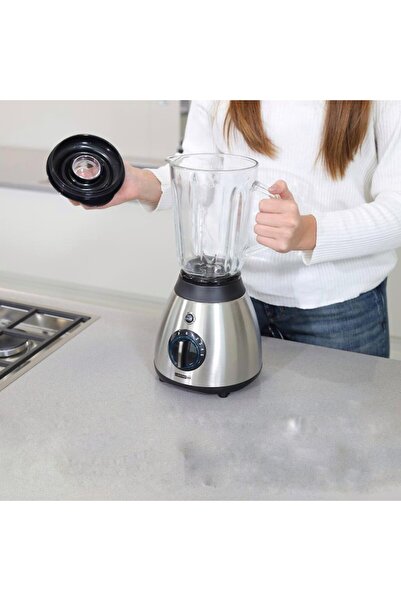 Dictro Lux Blender Dictrolux 500W, Ice Crush, 1,5 l, recipient de sticlă, 5 programe