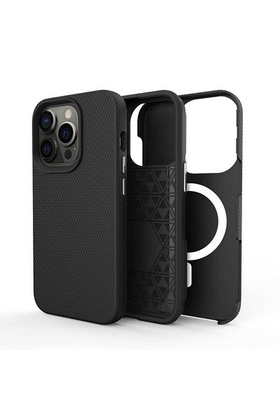 OEM Phone case for Iphone 15 PRO Max Triangle GripCase Black