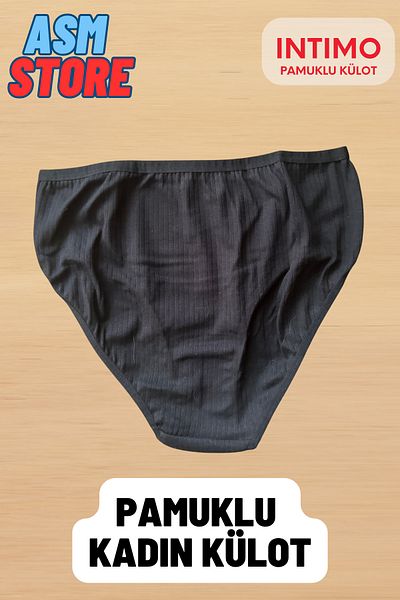 intimo Women's Colorful Cotton Piping Bato Panties |   High Waist Relaxed Fit (L-Xl)