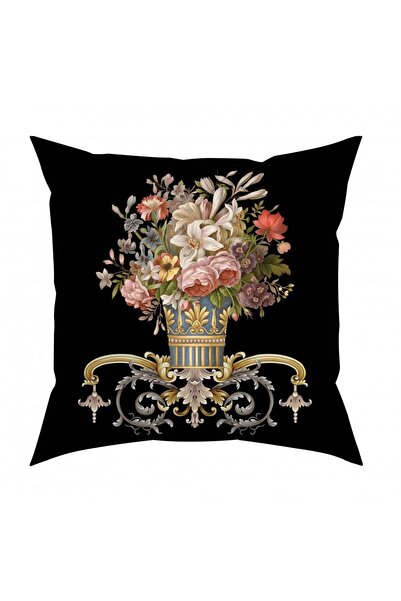 Adawall Figurative Flower Pillow/Throw Pillow (Filling Bead Fiber, Nation. Washing and Fading Certificate)