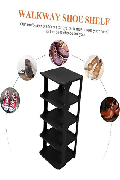 btm home Ayakkabı Depolama Giriş Ayakkabı Dzenleyici İnce Kompakt Sağlam Plas...
