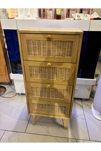 Masal Home Rattan çekmeceli sebzelik