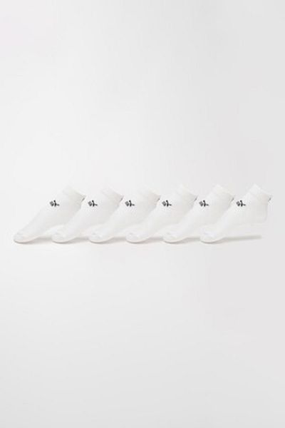 Puma , Unisex Cotton Blend Socks Set - 6 Pairs, Black, Optical White, 35-38