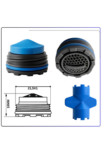 VitrA A25604YP + Anahtar VitrA-ARTEMA Perlatör M215x1-A Cache Slot