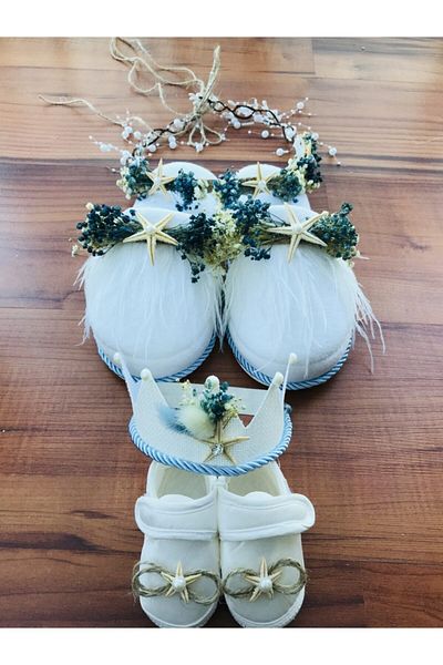 Stilo Women's Starfish Bud Maternity Set, Men's Prince Crown, Newborn Shoes