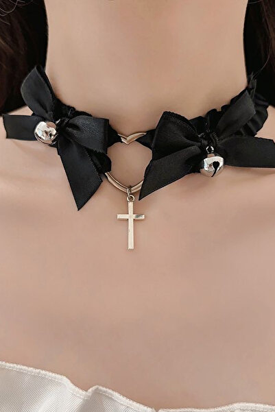 Giraffe Kolye Gothic Fairy Otantik Gotik Punk Emo Haç Kolye Takı