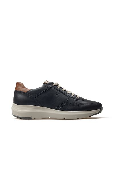 YAŞAR KAŞLI Men's Genuine Leather Casual Shoes 25Y Ykö-21299 m Navy Blue