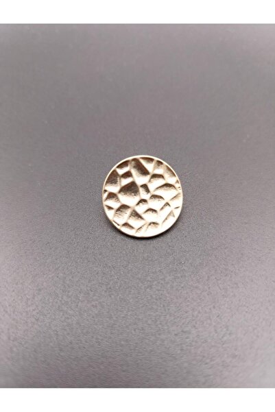 RP COMPANY نسيج PETEK، زر صغير منحني ذهبي فاتح