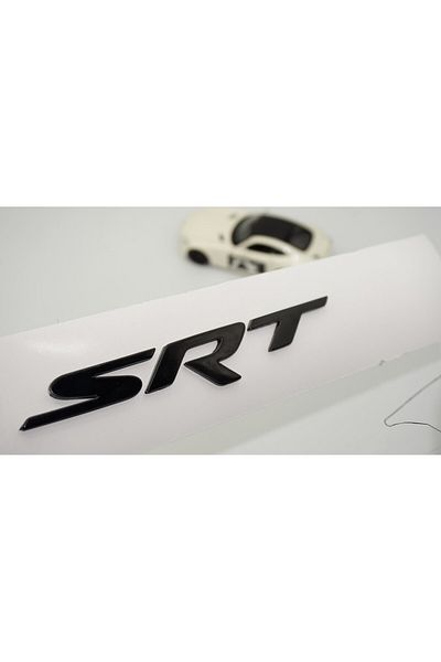 DK Tuning Dodge Challenger Billet Srt Black Logo Crest