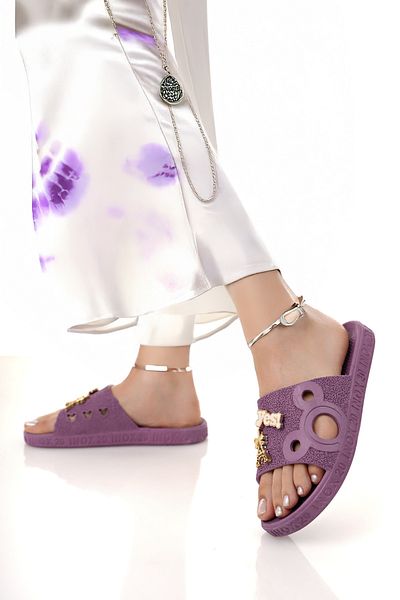 Modafırsat Women's Daily Slippers Summer Non-Slip Stylish Home Sea Beach Outdoor Slippers