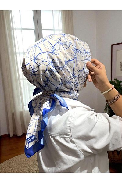 Baştacı Soft 0351 Saks Scarf