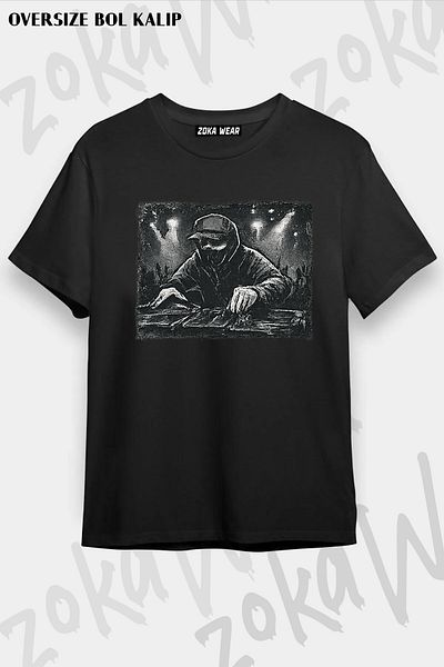 ZOKAWEAR Unisex Oversize Mold Limp Bizkit V9 Design Printed Tshirt