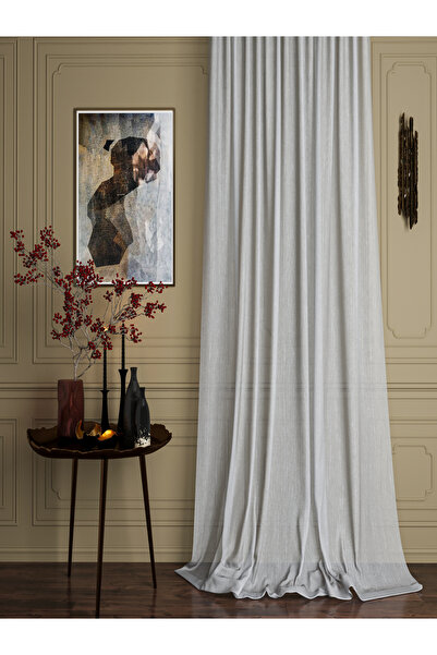 OnyxHome Crepe Bamboo Tulle Curtain