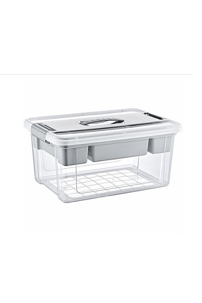 4AFACANÇEKİRGE Gree Home Stormax 16 Liter Compartment Storage Container