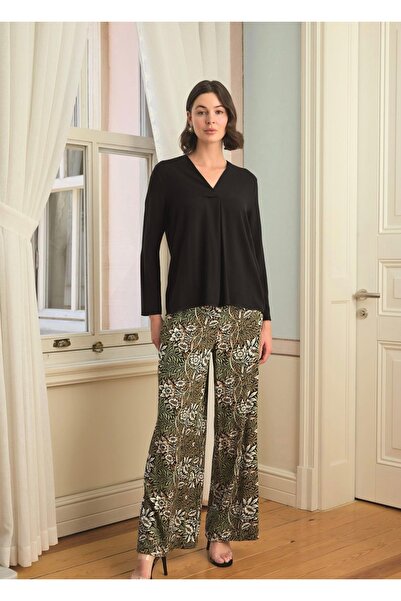 NightLove Monamise Ethnic Patterned Pajamas Set 24149