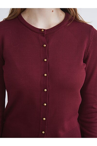 LC Waikiki LCW Vision YENİ SEZON Bisiklet Yaka Kadın Triko Hırka